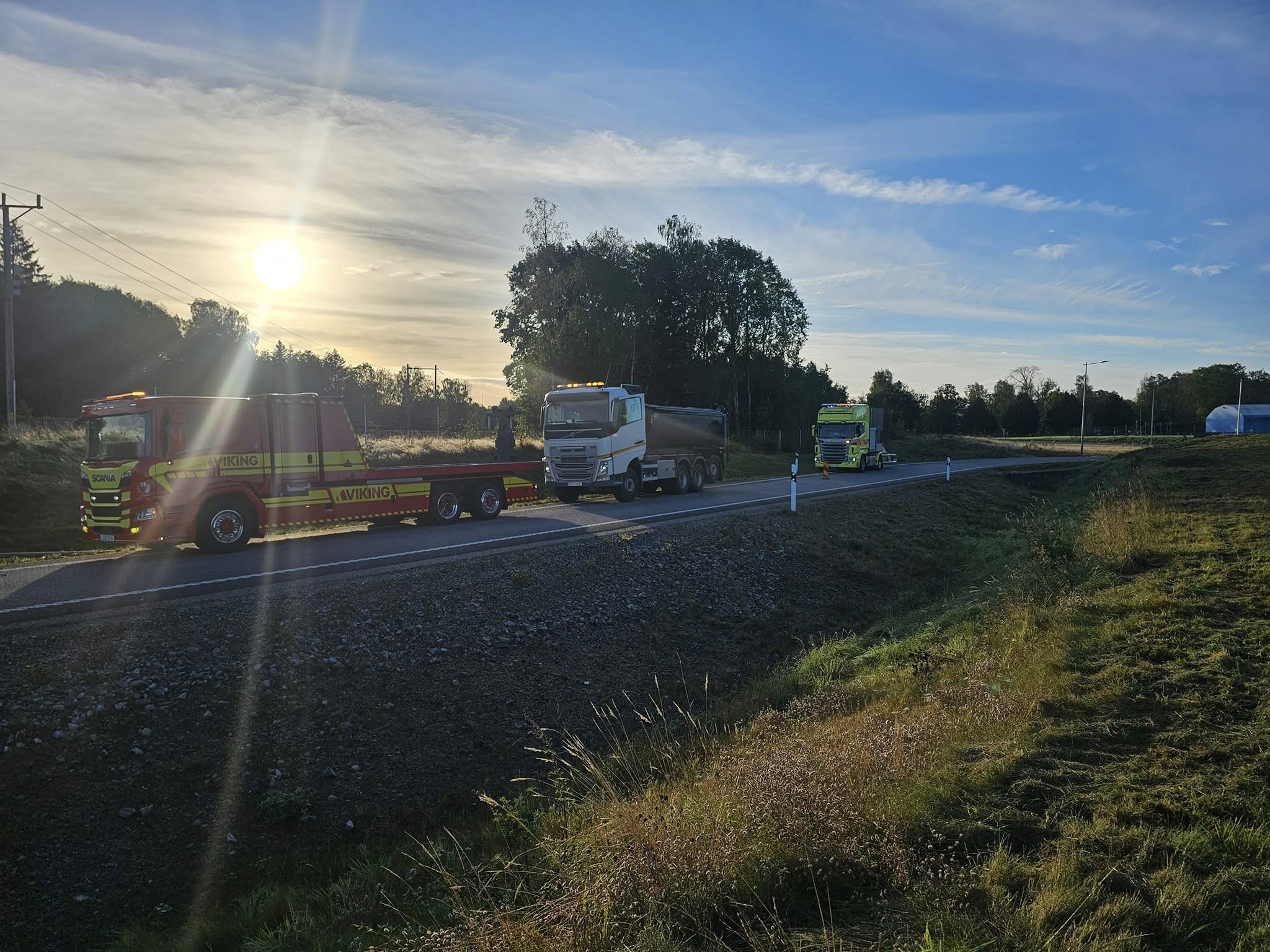 Vägassistans för lastbil